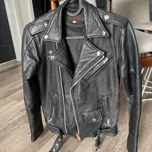 UO urban renewal leather jacket